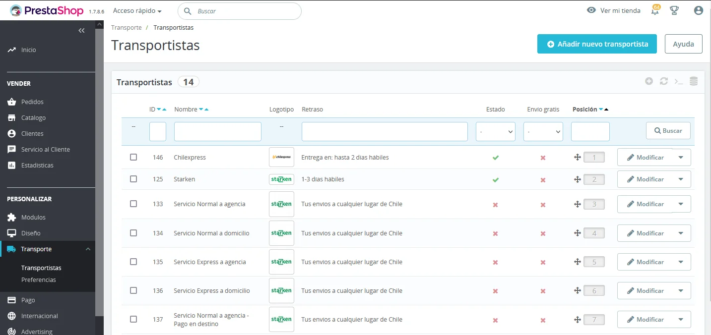 sobreideas_agencia_integracion_configuracion_de_envio_prestashop